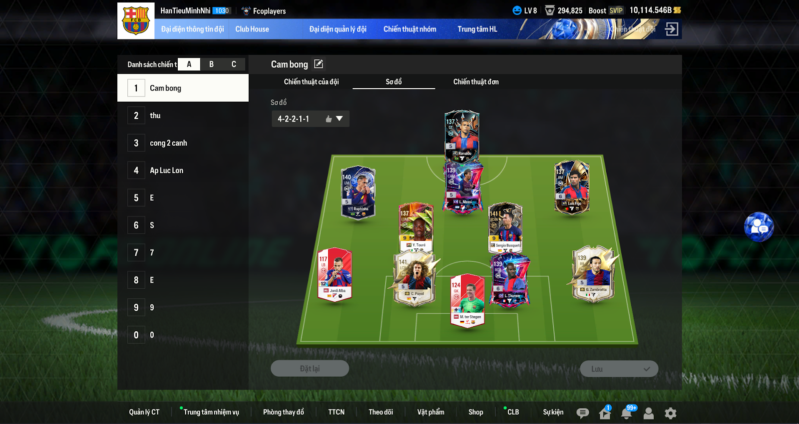 Sơ đồ chiến thuật 4-2-2-1-1