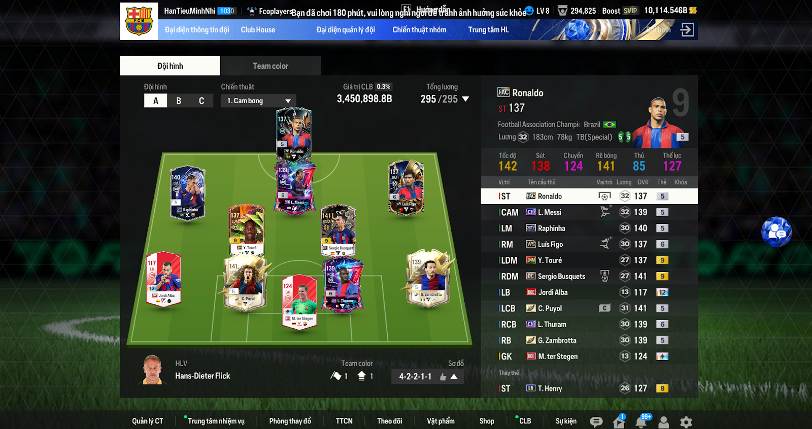 Phong cách chơi của Hàn Tiêu Minh Nhi